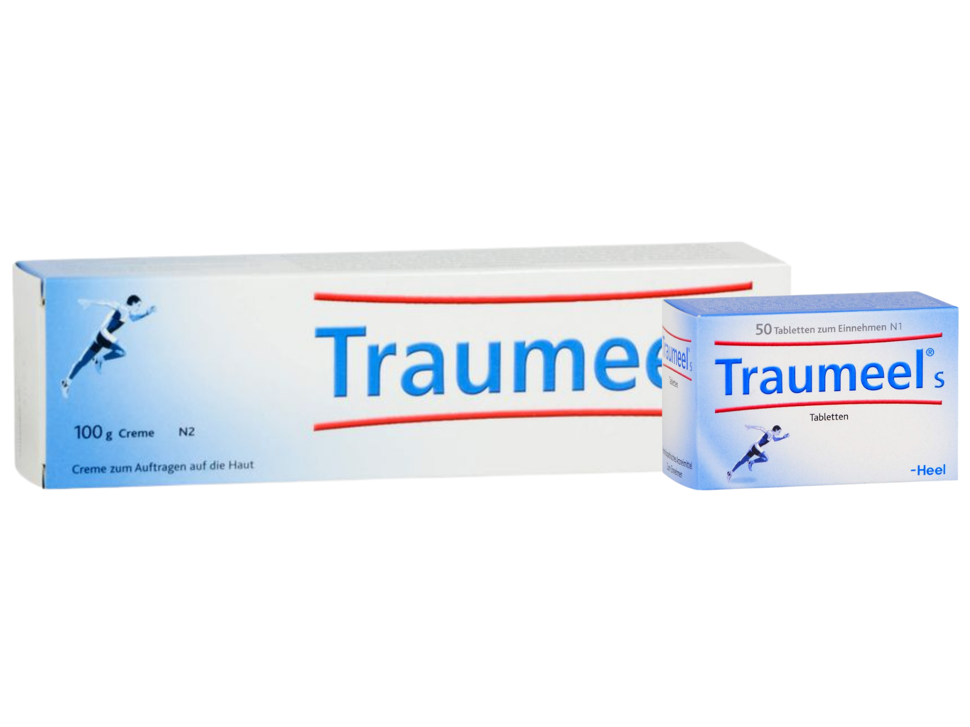 Sparset Schmerzbehandlung - TRAUMEEL S Tabletten 50 St + TRAUMEEL S Creme 100 g